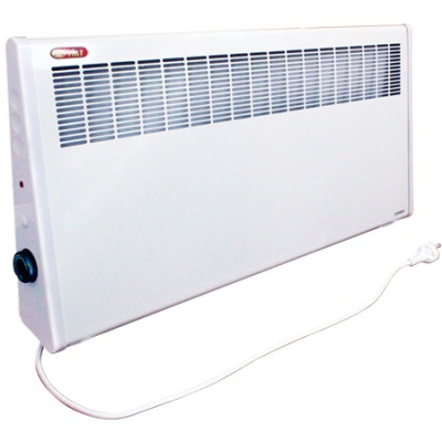 Электроконвектор ЭВУБ 1 кВт (напольный и настенный, белый) до 10 кв. м